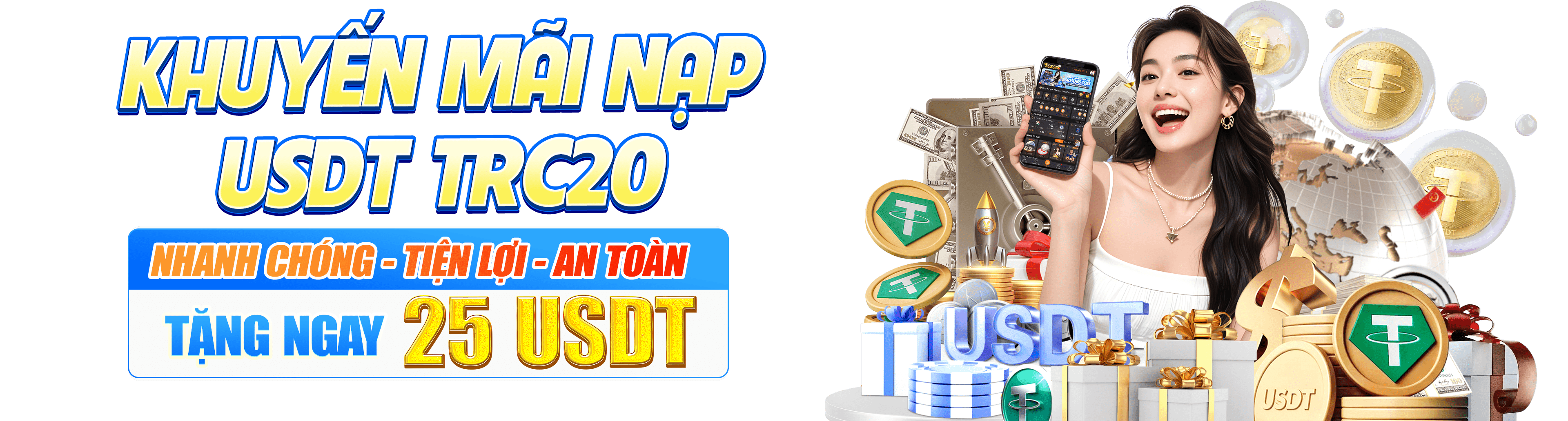 Hình ảnh quảng cáo của 7723 hiển thị nền tảng và các lợi ích
