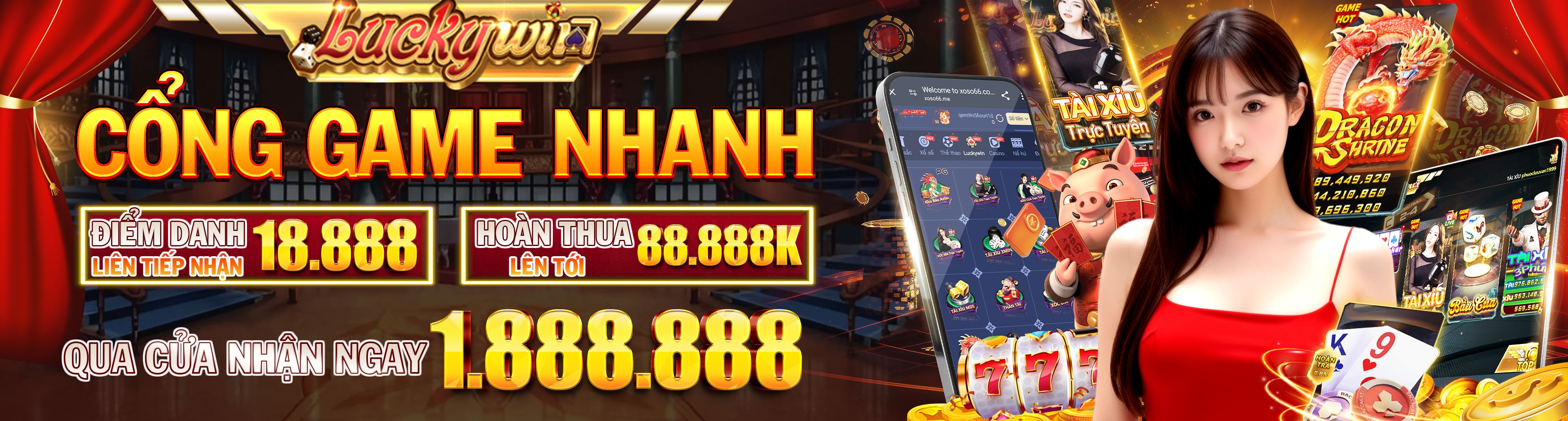 Hình ảnh quảng cáo của 7723 hiển thị nền tảng và các lợi ích
