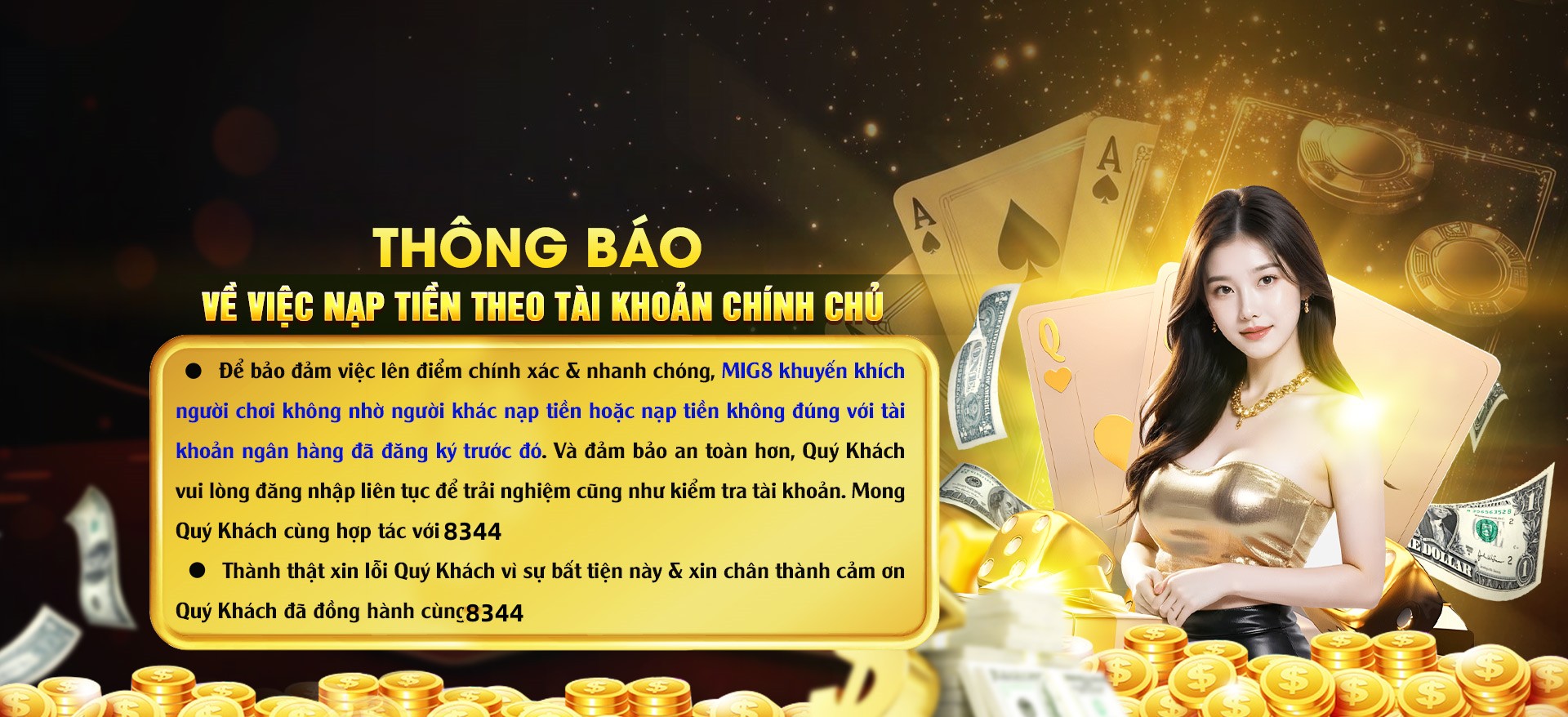 Hình ảnh quảng cáo của 7723 hiển thị nền tảng và các lợi ích
